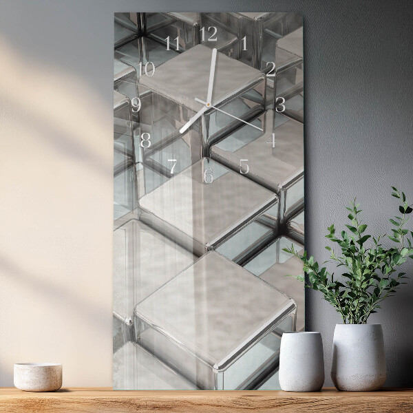 Vertical wall clock Dice