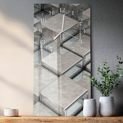Vertical wall clock Dice