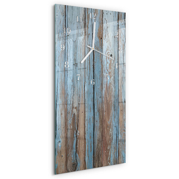 Vertical wall clock Wood