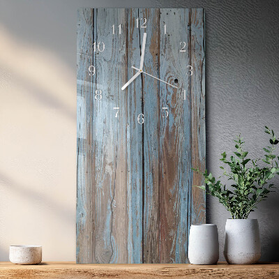 Vertical wall clock Wood