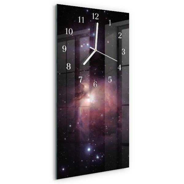 Vertical wall clock Space