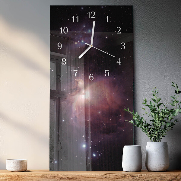 Vertical wall clock Space