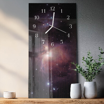 Vertical wall clock Space