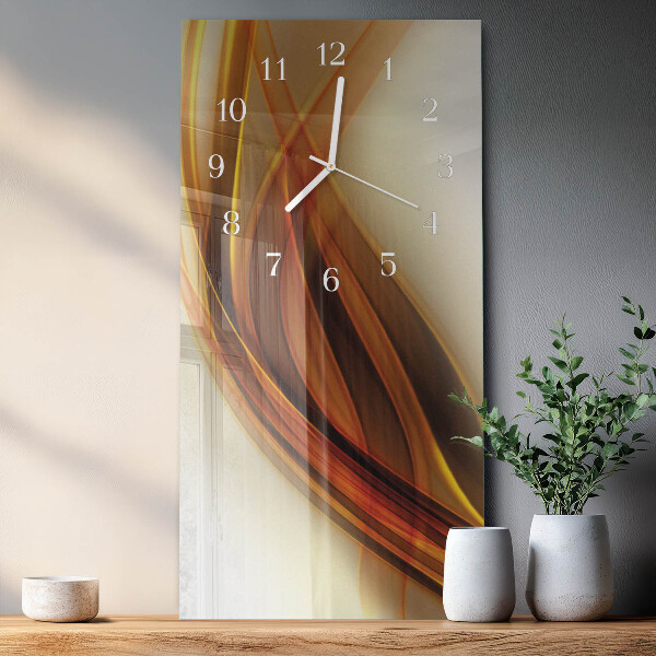 Vertical wall clock Abstraction