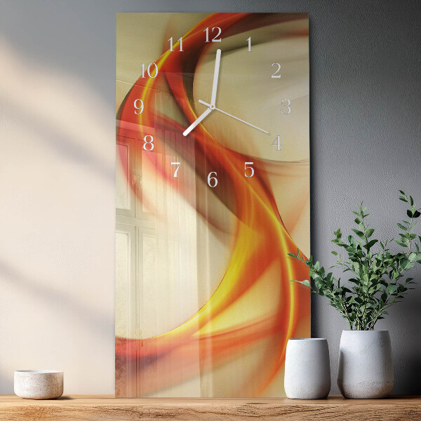 Vertical wall clock Abstraction