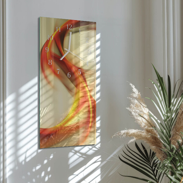 Vertical wall clock Abstraction