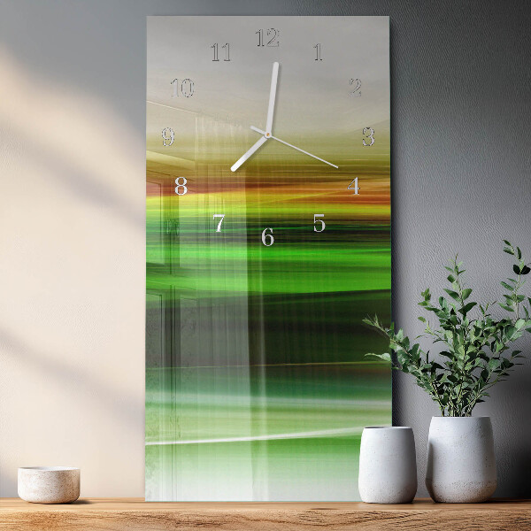 Vertical wall clock Abstraction