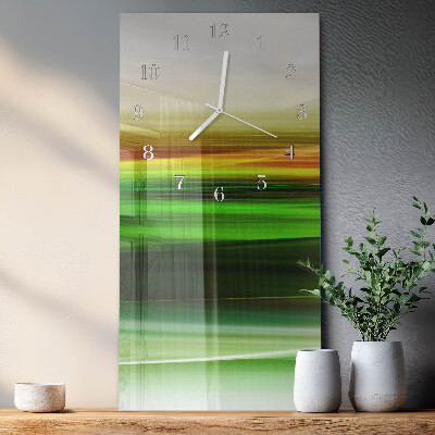 Vertical wall clock Abstraction