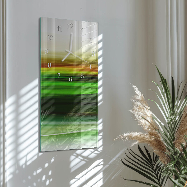 Vertical wall clock Abstraction