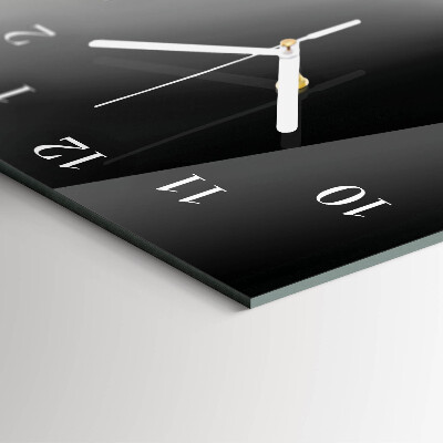 Vertical wall clock Piano Keys