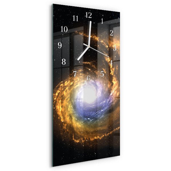 Vertical wall clock Cosmos