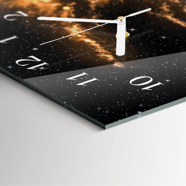 Vertical wall clock Cosmos