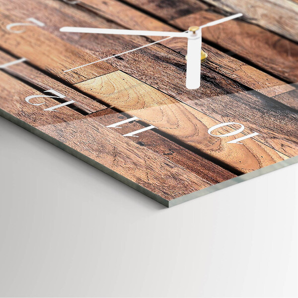 Vertical wall clock Wood