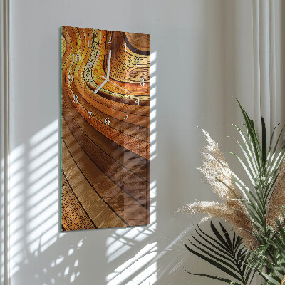 Vertical wall clock Abstraction