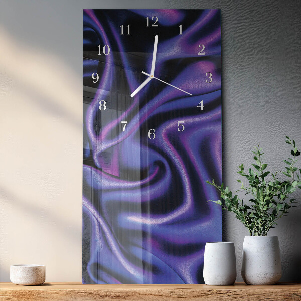 Vertical wall clock Velvet
