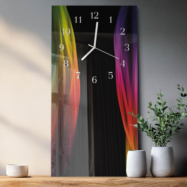 Vertical wall clock Abstraction