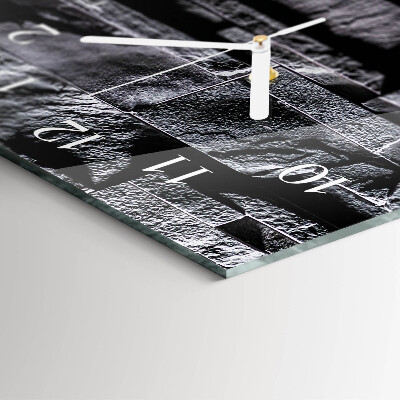 Vertical wall clock Stones