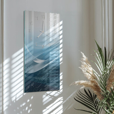 Vertical wall clock Abstraction