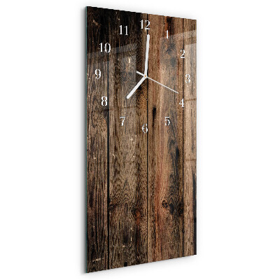 Vertical wall clock Wood