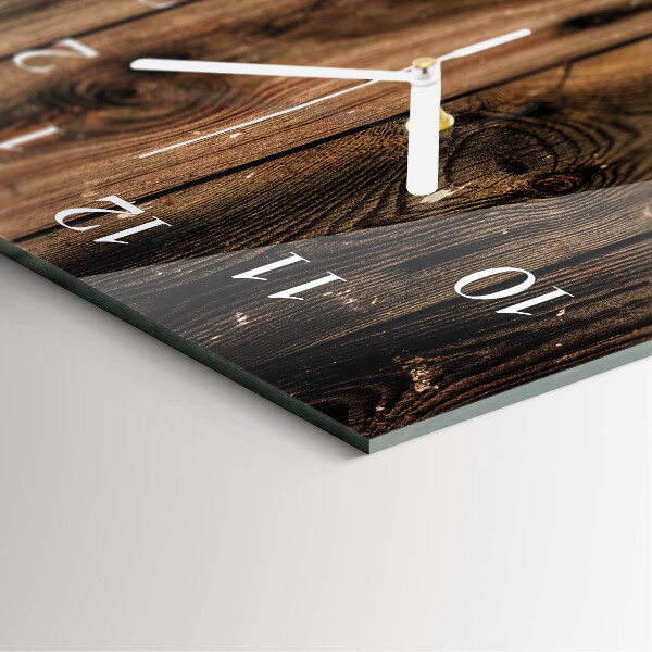 Vertical wall clock Wood