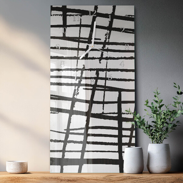 Vertical wall clock Pattern