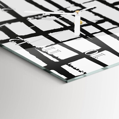 Vertical wall clock Pattern