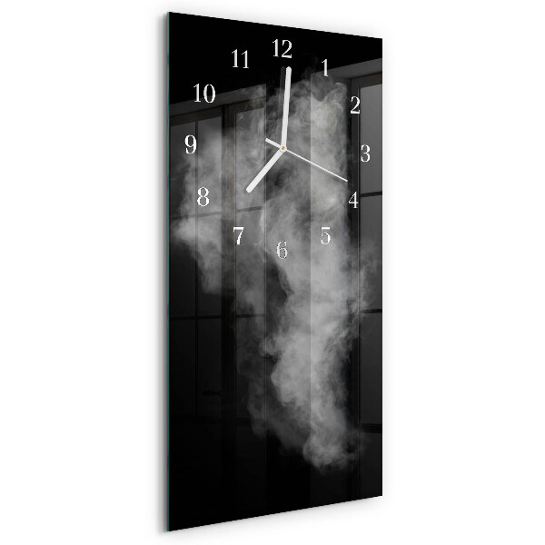 Vertical wall clock Smoke