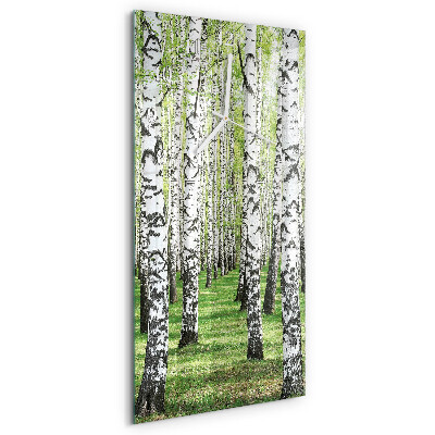 Vertical wall clock Birch