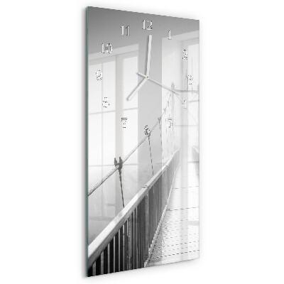 Vertical wall clock Bridge