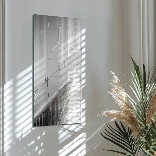 Vertical wall clock Bridge
