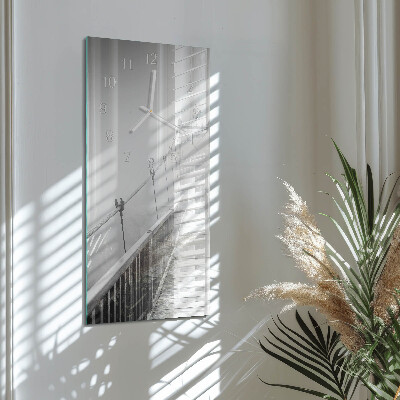Vertical wall clock Bridge