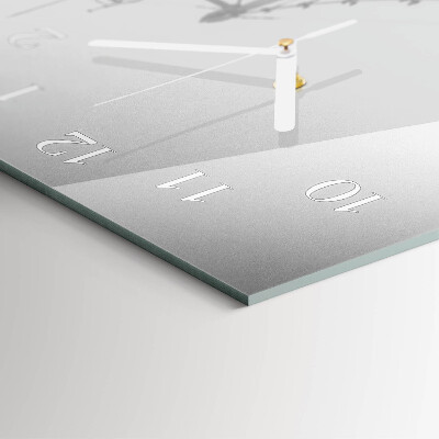 Vertical wall clock Bridge