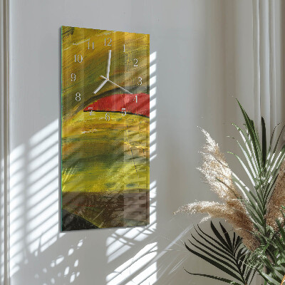 Vertical wall clock Piece