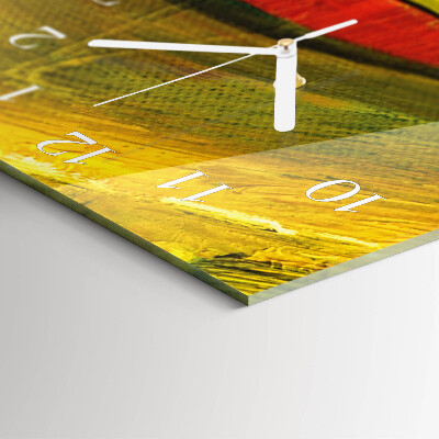 Vertical wall clock Piece