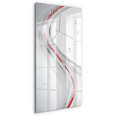 Vertical wall clock Curve