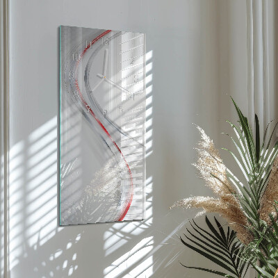 Vertical wall clock Curve