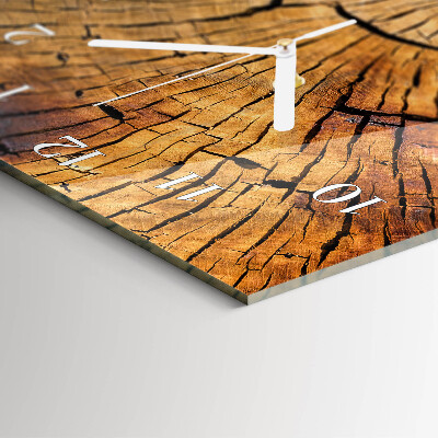 Vertical wall clock Wood Grains