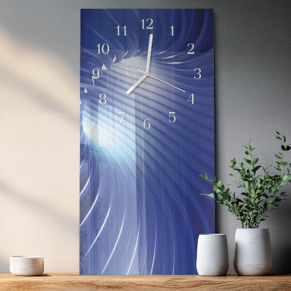 Vertical wall clock Vortex