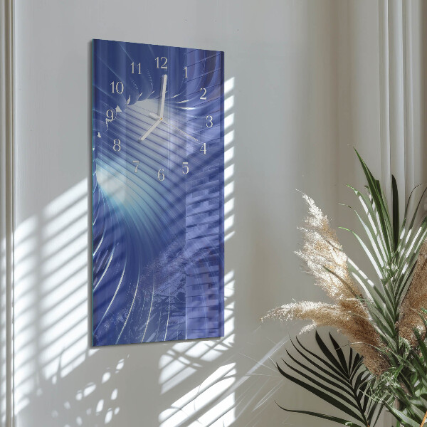 Vertical wall clock Vortex