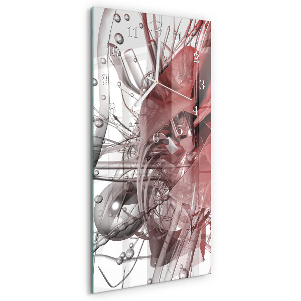 Vertical wall clock Chaos