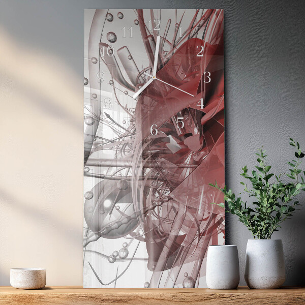 Vertical wall clock Chaos