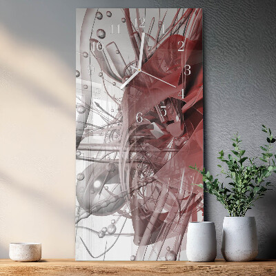 Vertical wall clock Chaos