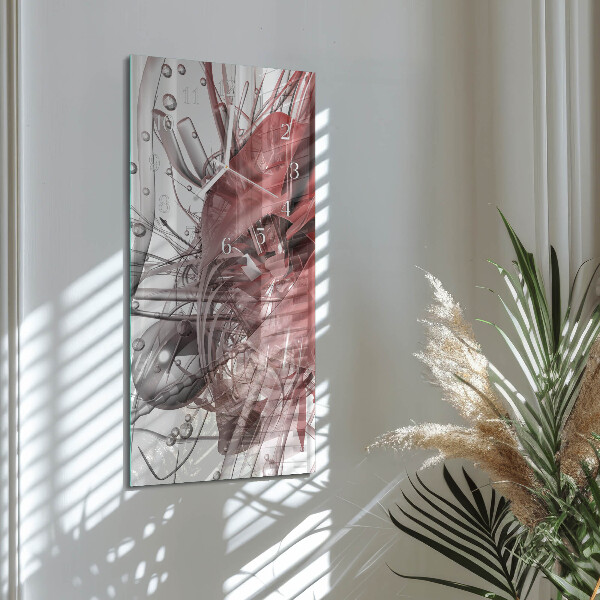 Vertical wall clock Chaos