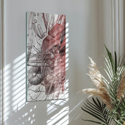 Vertical wall clock Chaos