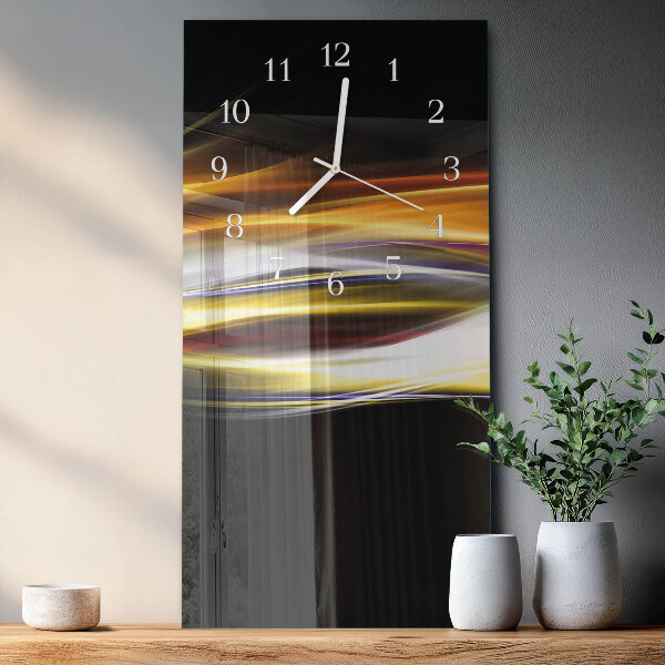Vertical wall clock Abstraction