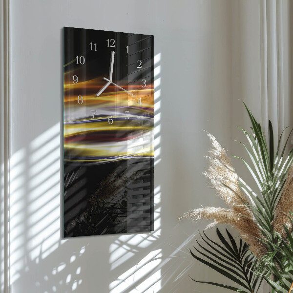 Vertical wall clock Abstraction