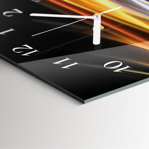 Vertical wall clock Abstraction