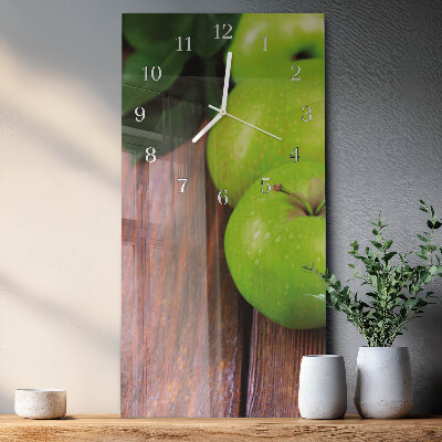 Vertical wall clock Apple Table