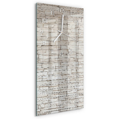 Vertical wall clock Clinker