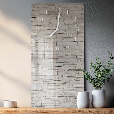 Vertical wall clock Clinker
